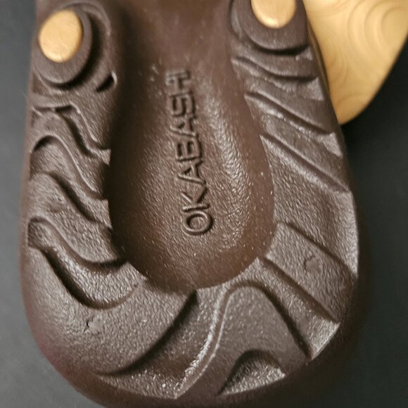 Okabashi Women's Flip Flops Made in USA Size L (9.5-10.5) - Picture 10 of 11